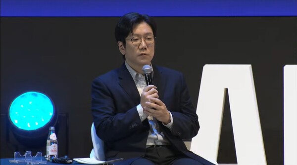 성낙호 네이버클라우드 Hyperscale AI 기술총괄. (사진=SK AI 서밋)