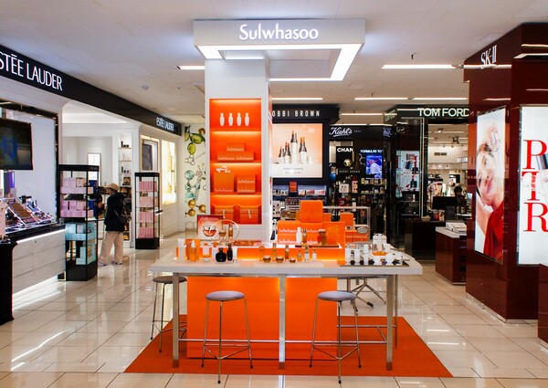 메이시스 백화점 뉴욕 플러싱(Flushing)점에 입점한 설화수 매장 (사진=아모레퍼시픽)