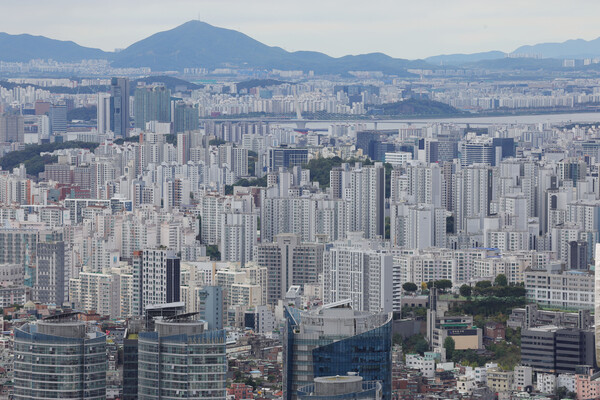 서울 중구 남산에서 서울 시내 아파트 모습 (사진=뉴시스)