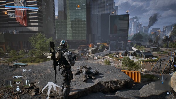 신더시티 캠페인 파트1 시작 지점. (사진=엔씨소프트)