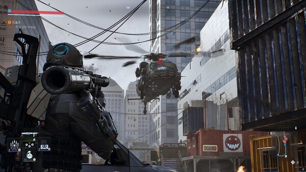 헬리콥터를 격추하는 모습. (사진=엔씨소프트)