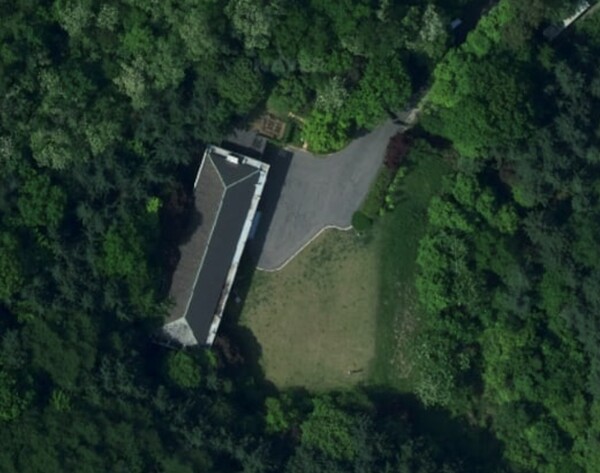 워커힐 빌라 위성 사진. (사진=네이버 지도 캡처)