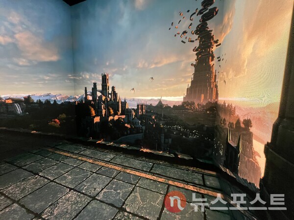 솔: 인챈트 미디어아트. (사진=김윤진 기자)