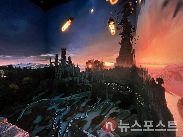 솔: 인챈트 미디어아트. (사진=김윤진 기자)