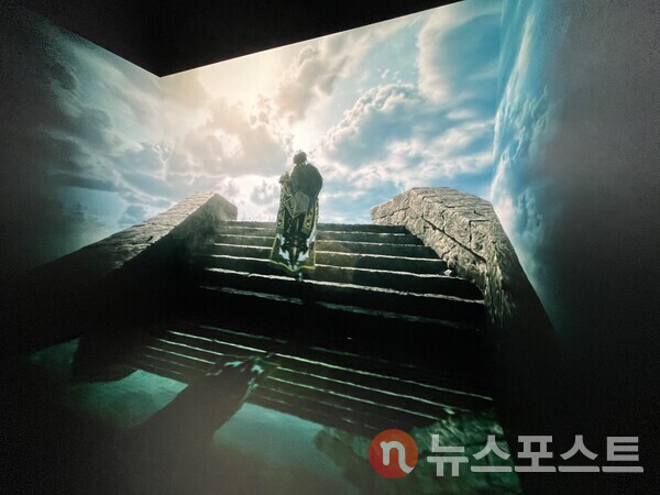 솔: 인챈트 미디어아트. (사진=김윤진 기자)