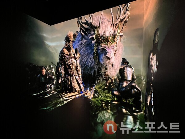 솔: 인챈트 미디어아트. (사진=김윤진 기자)
