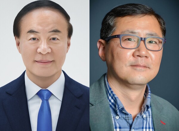 전영현 삼성전자 대표이사 부회장, 박홍근 삼성전자 사장. (사진=삼성전자)